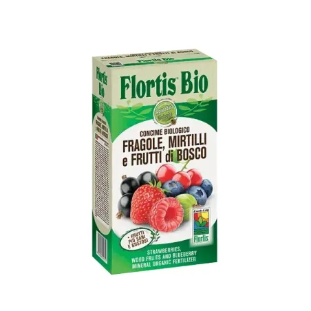 Concime per Fragole,Frutti di Bosco e Mirtilli Biologico FLORTIS