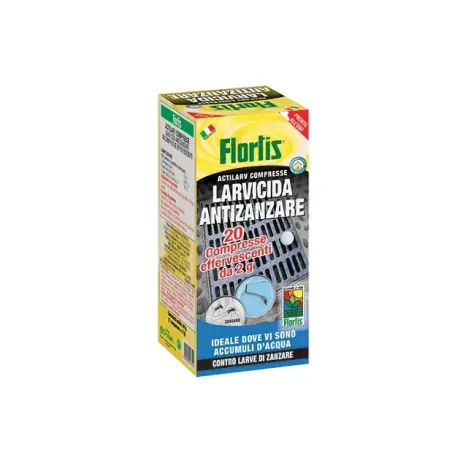Larvicida Antizanzare Compresse FLORTIS