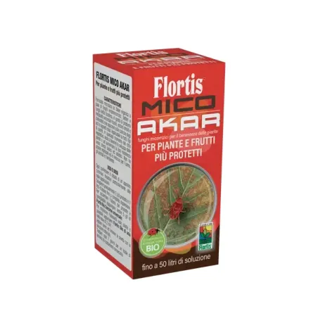 Acaricida per piante Naturale Biologico MICO AKAR FLORTIS