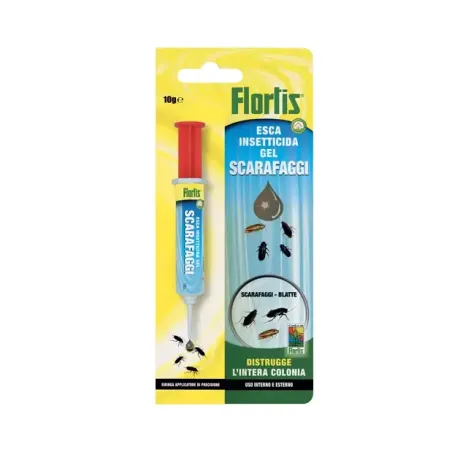 Gel Scarafaggi esca insetticida Siringa FLORTIS