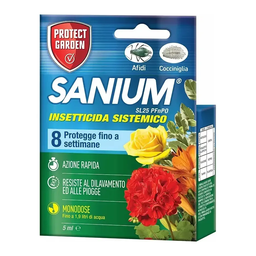 Insetticida Sistemico Concentrato SANIUM Protect Garden