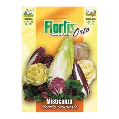 Semi di Misticanza di Cicorie Invernali FLORTIS