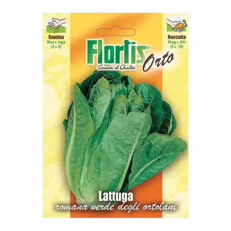 Semi di Lattuga Romanesca Verde FLORTIS