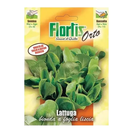 Semi Lattuga da Taglio Bionda Liscia FLORTIS