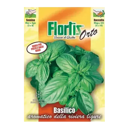 Semi di Basilico Aromatico Ligure FLORTIS