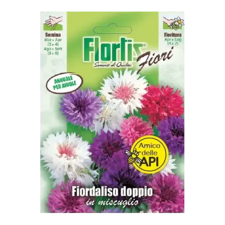 Semi di Fiordaliso Doppio FLORTIS
