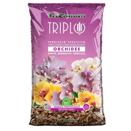 Terriccio per Orchidee TRIPLO TERCOMPOSTI