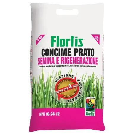 Concime Prato Semina e Rigenerazione FLORTIS