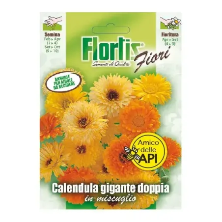Semi di Calendula Gigante Doppia FLORTIS