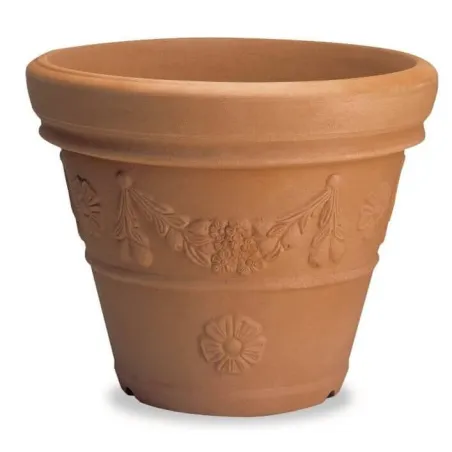 Vaso Conico Festonato in Resina TERAPLAST