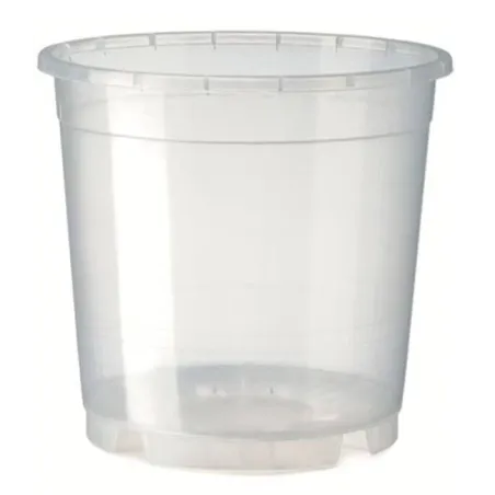Vaso in Plastica Trasparente per Orchidee