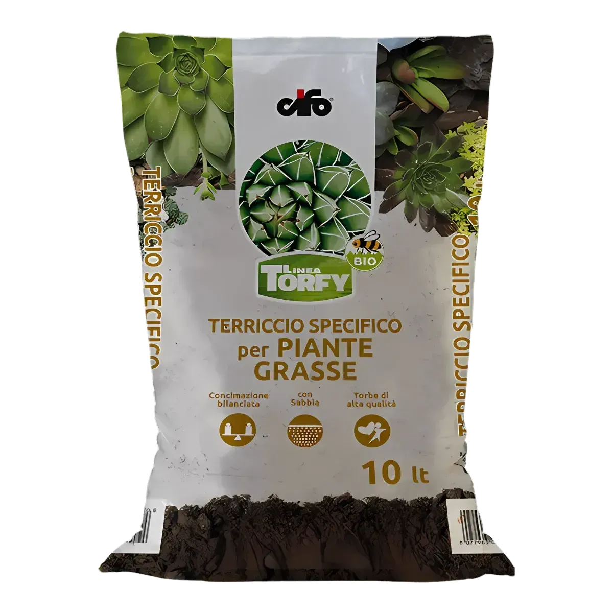 Terriccio Per Piante Grasse CIFO KAKTEEN TORFY