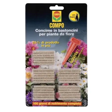 Concime per Piante Fiorite in Bastoncini COMPO