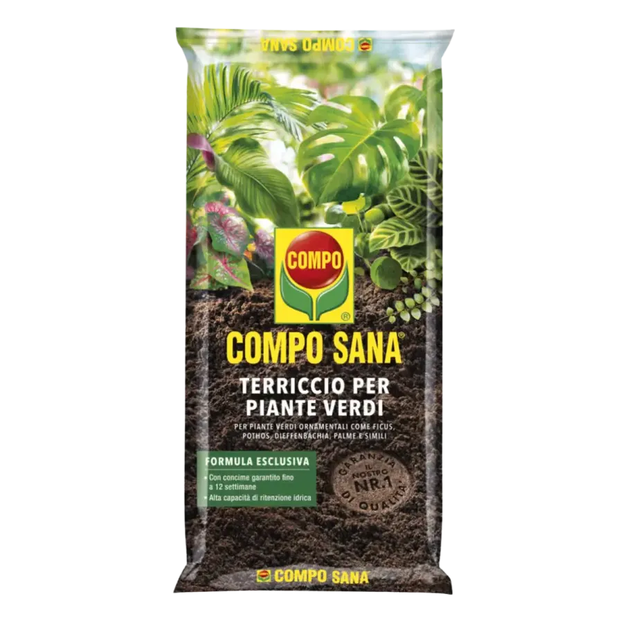 Terriccio per Piante Verdi COMPO SANA