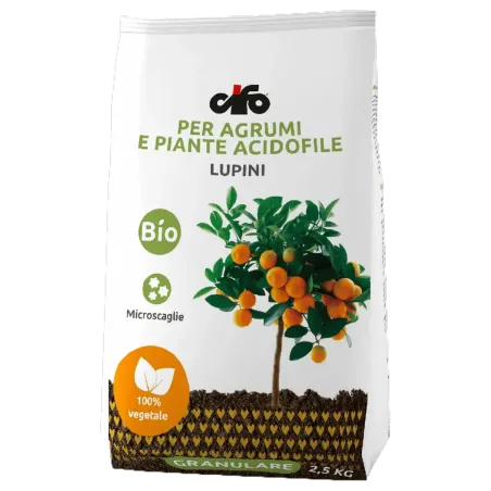 Concime Granulare per Agrumi e Piante Acidofile Lupini CIFO