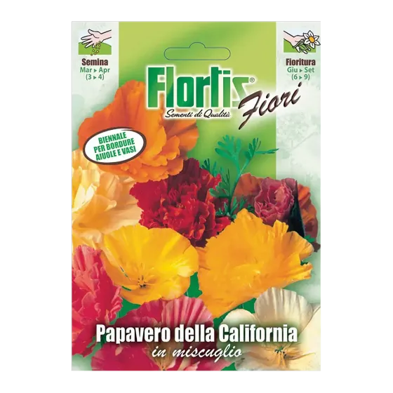Semi di Papavero della California MIX FLORTIS