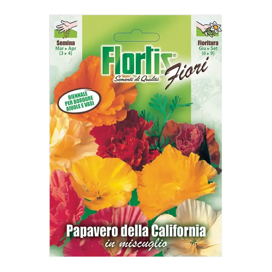Semi di Papavero della California MIX FLORTIS