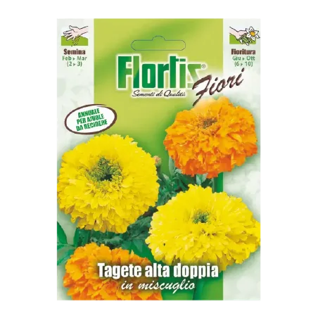 Semi di Tagete Alta Doppia MIX FLORTIS