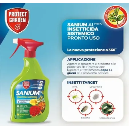 Insetticida Sistemico SANIUM Protect Garden