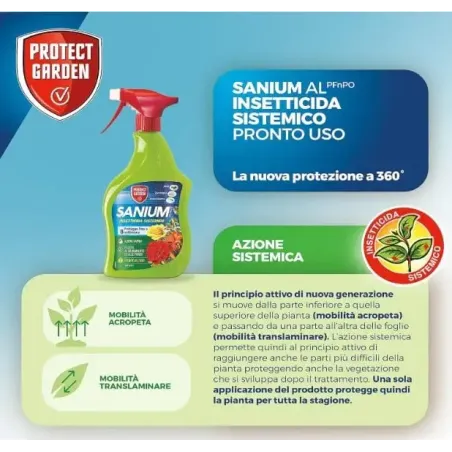 Insetticida Sistemico SANIUM Protect Garden