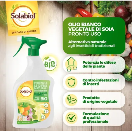 Olio Bianco Vegetale di Soia Concentrato SOLABIOL