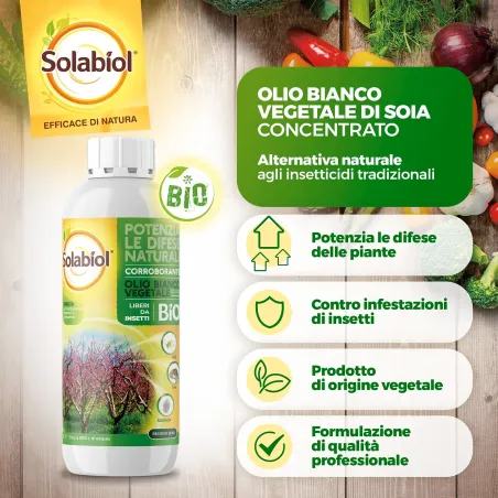 Olio Bianco Vegetale di Soia Concentrato SOLABIOL