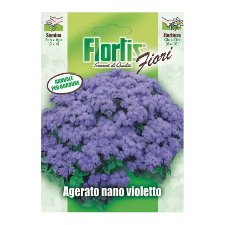 Semi di Agerato Nano Violetto FLORTIS