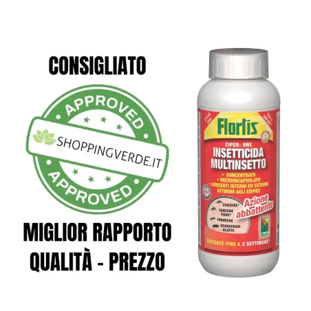 Insetticida Zanzare Multinsetto Per Giardino FLORTIS