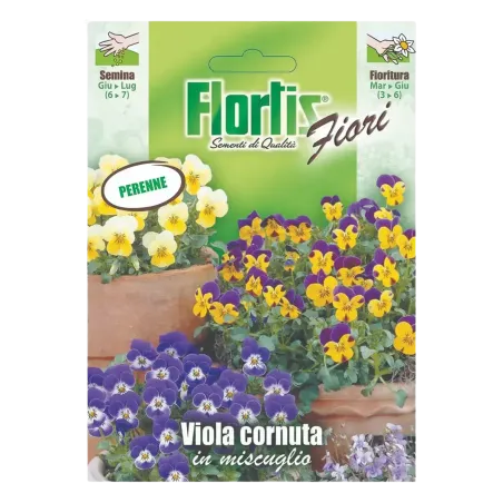 Semi di Viola Cornuta Mix FLORTIS
