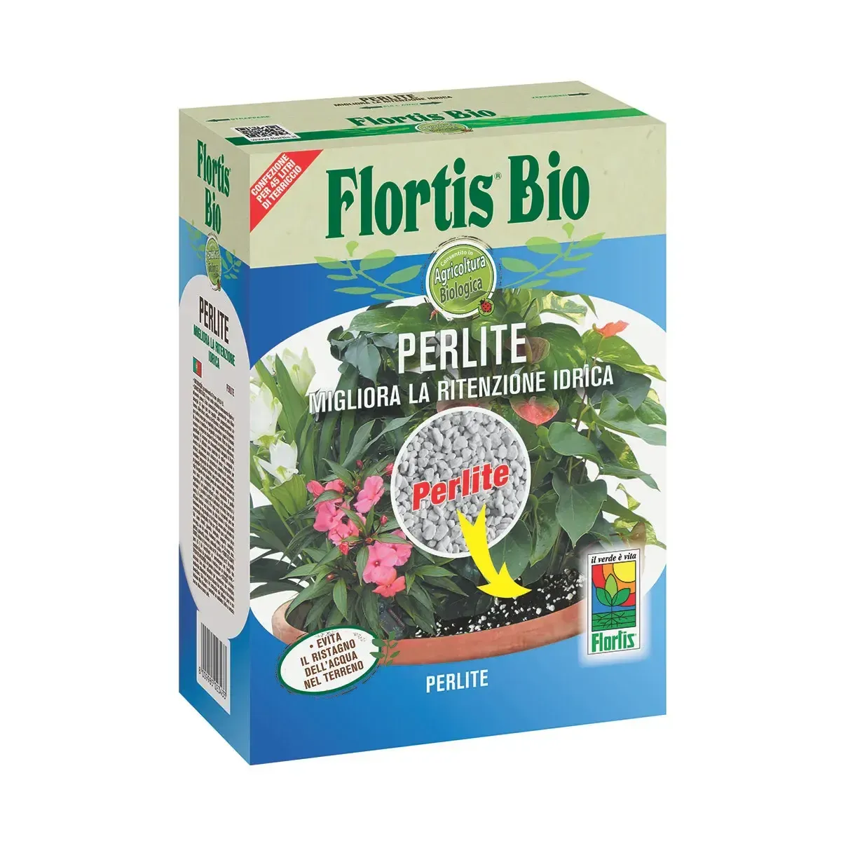 Perlite Vulcanica per piante FLORTIS