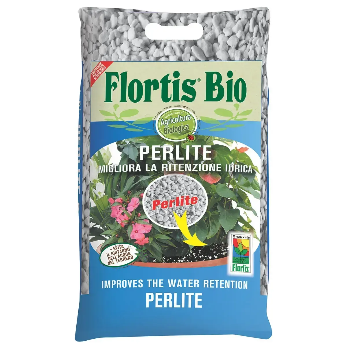 Perlite Vulcanica per piante FLORTIS