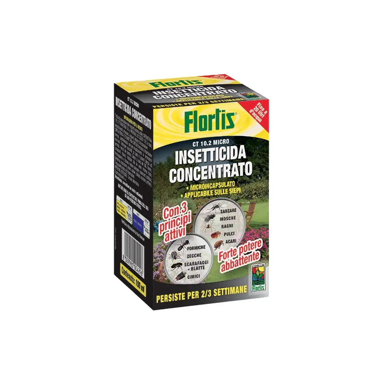 Insetticida Antizanzare Multinsetto Residuale FLORTIS