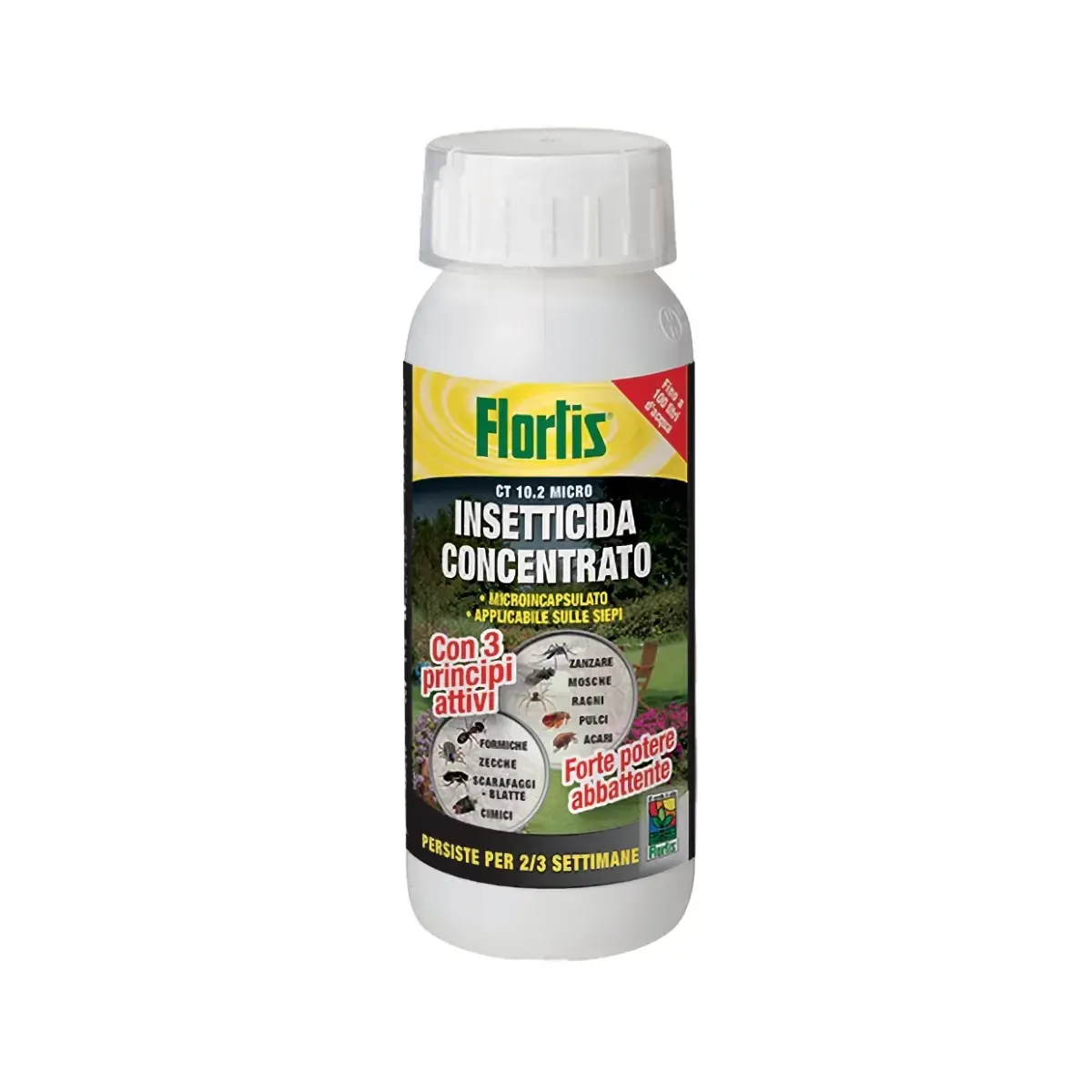 Insetticida Zanzare Concentrato per Giardino Lunga Durata FLORTIS