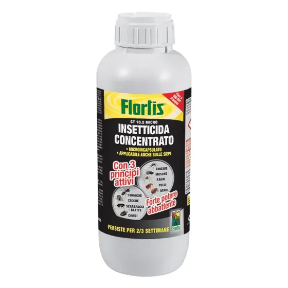 Insetticida Zanzare Concentrato per Giardino Lunga Durata FLORTIS