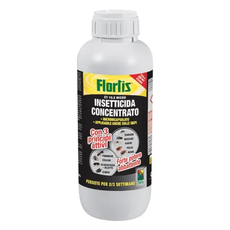 Insetticida Zanzare Concentrato per Giardino Lunga Durata FLORTIS