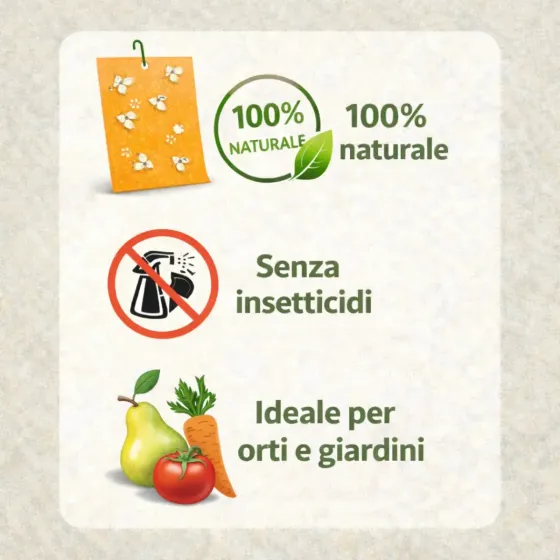 Trappola Mosca Bianca FLORTIS