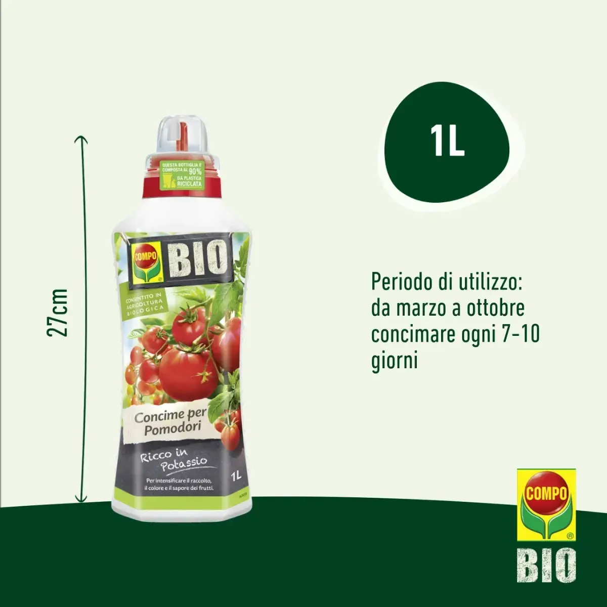 Concime per pomodori BIO COMPO