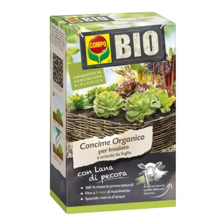 Concime per Insalate e orticole da foglia BIO COMPO