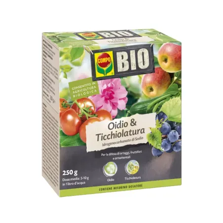 Fungicida Oidio e Ticchiolatura COMPO BIO