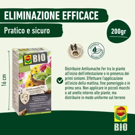 Antilumache esca pronta BIO COMPO