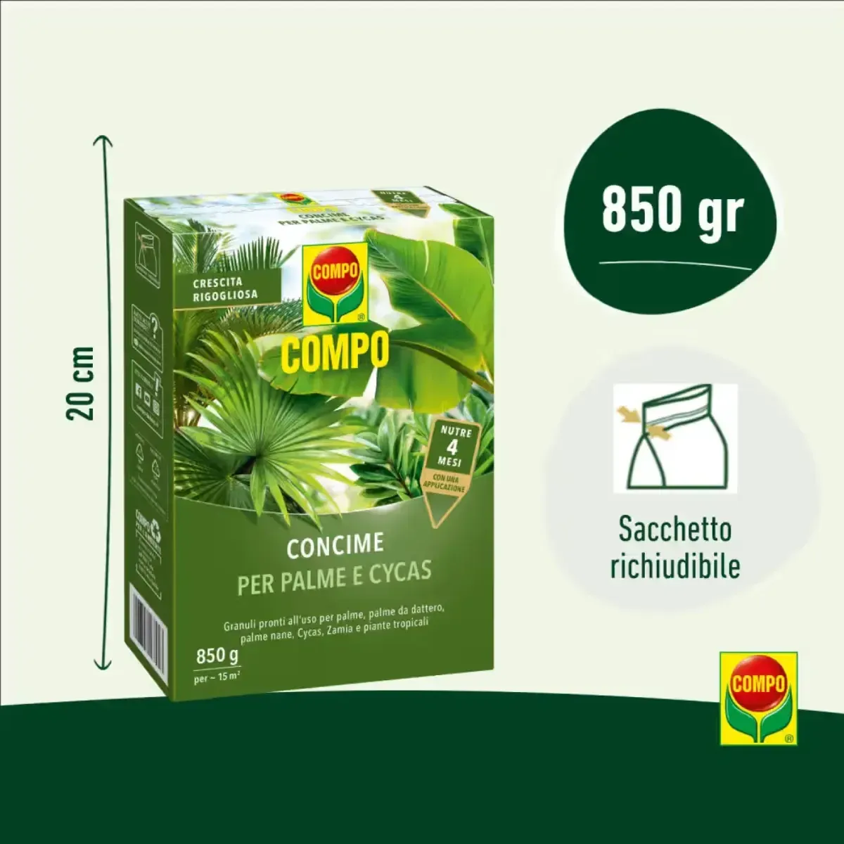 Concime per Palme e Cycas Lenta Cessione COMPO