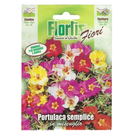 Semi di Portulaca Semplice MIX FLORTIS
