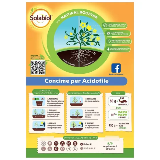 Concime per Acidofile Granulare SOLABIOL