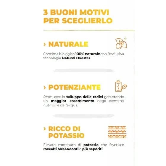 Concime per Pomodori Granulare BIO SOLABIOL