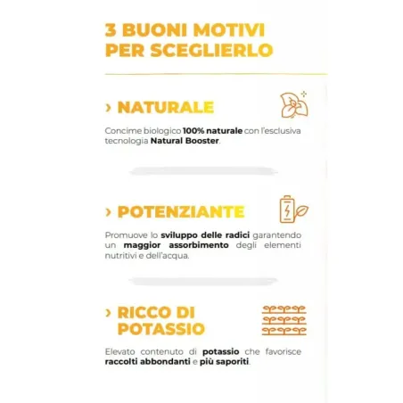 Concime per Pomodori Granulare BIO SOLABIOL