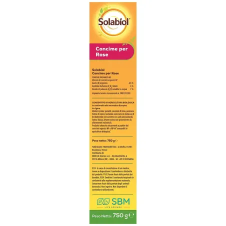 Concime per Rose Granulare BIO SOLABIOL