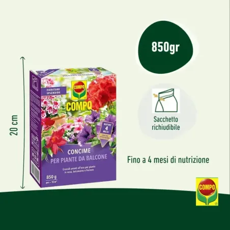 Concime per Piante da Balcone Lenta Cessione COMPO