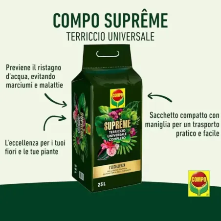 Terriccio Universale Completo SUPREME COMPACT COMPO