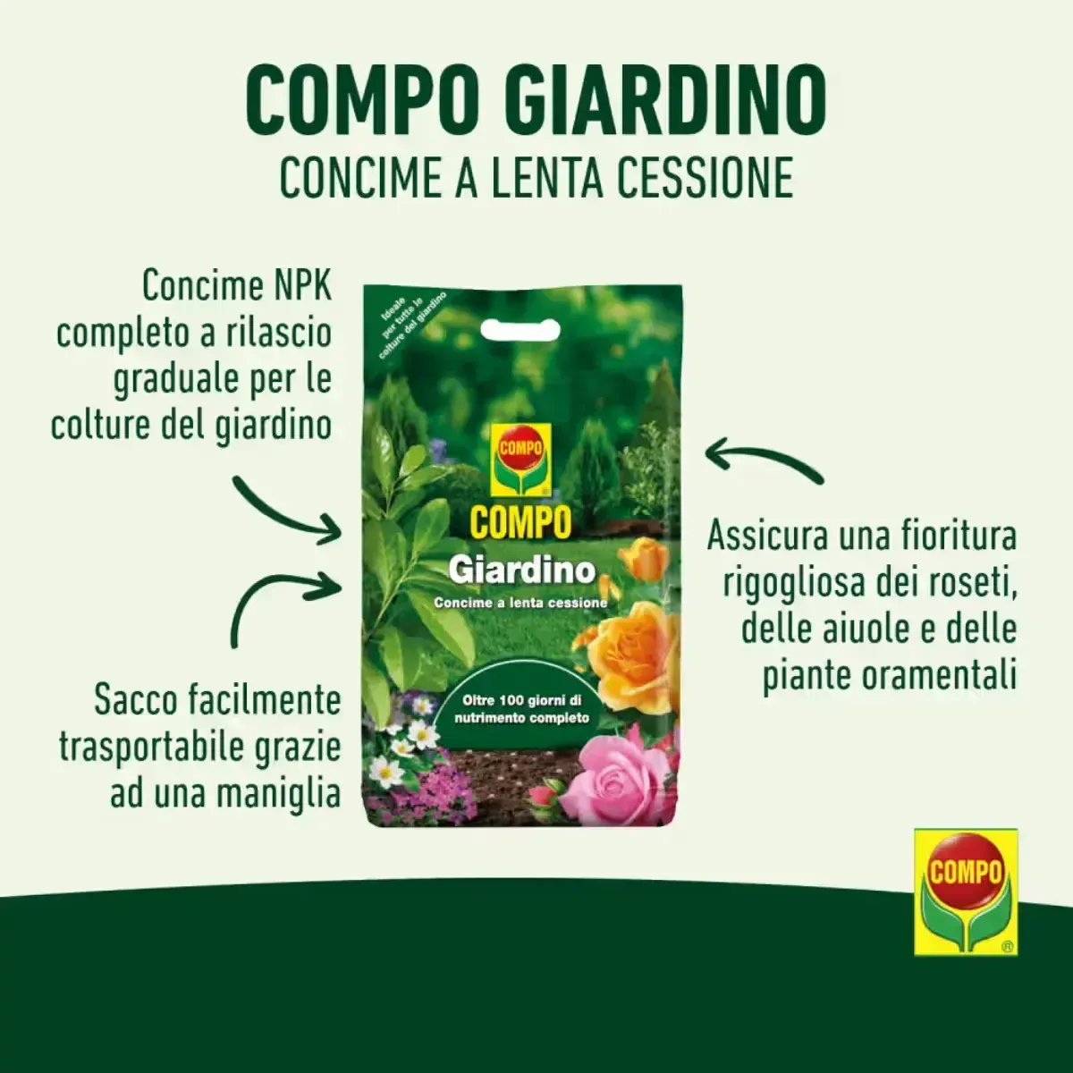 COMPO Giardino Concime Universale Lenta Cessione