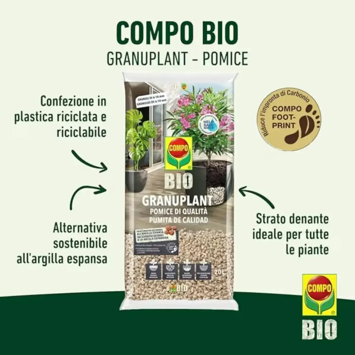 Granuplant Pomice COMPO BIO
